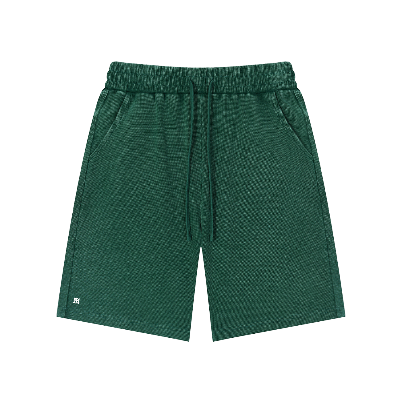 Mineral Wash Waffle Knit Shorts