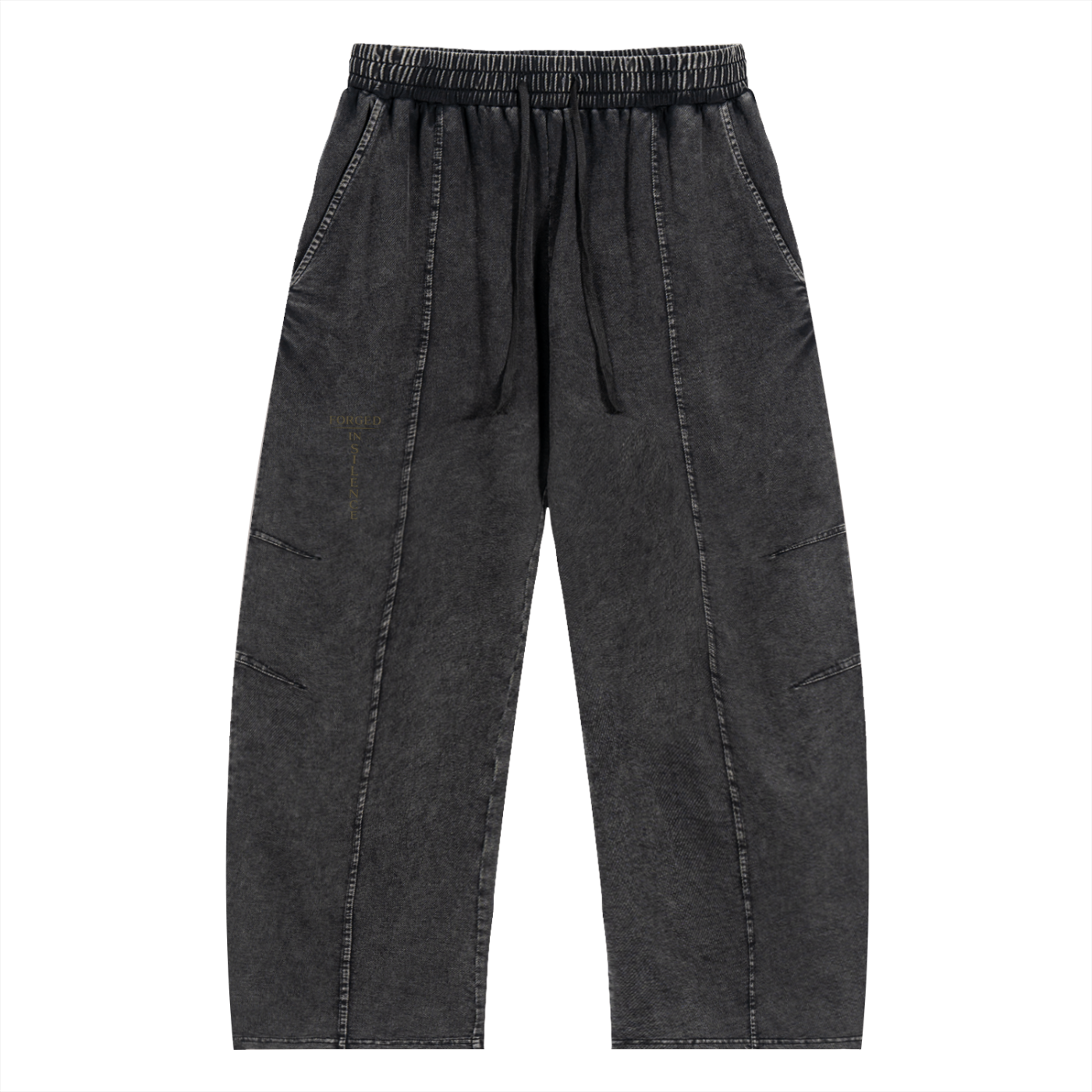 Snow Wash Drawstring Pants